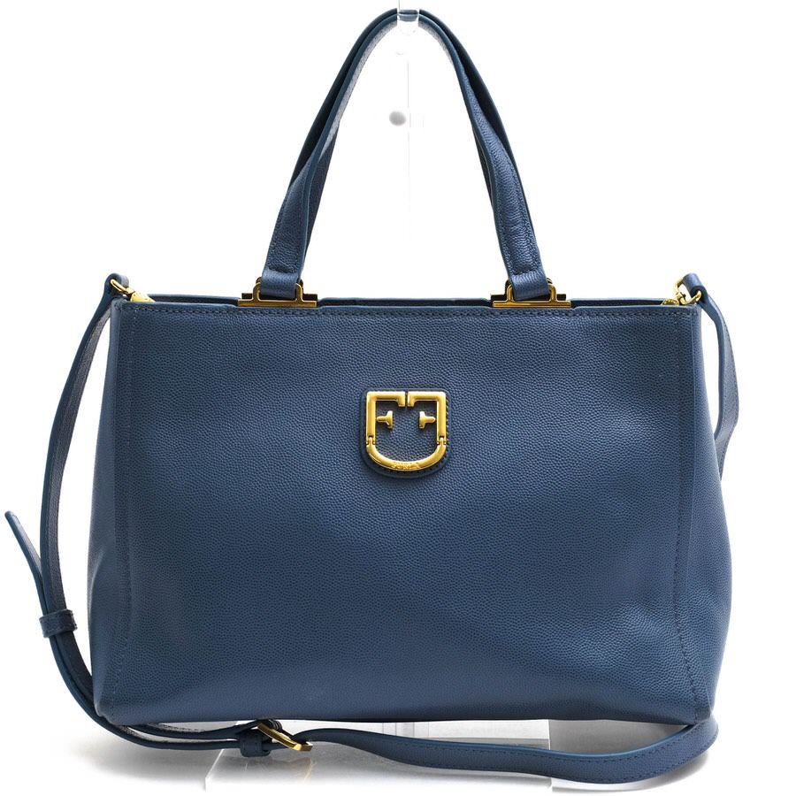 FURLA BELVEDERE S ベルヴェデーレ / フルラ ラミネート加工牛床革