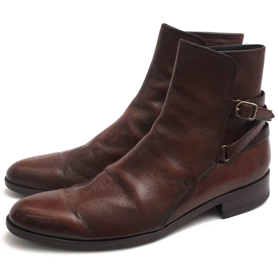 Sergio Rossi UQ7123 Pelle Treno B01CT / セルジオロッシ 牛革 カーフ 