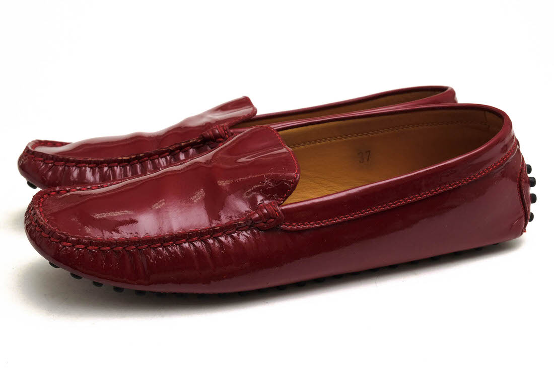 TOD'S ゴンミーニ GOMMINO / トッズ コインローファー型 フェラーリ