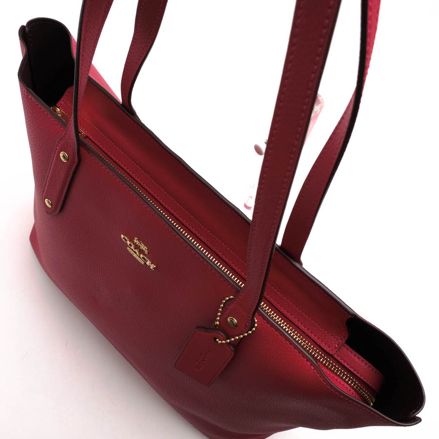 COACH 69424 Central Tote With Zip ����ȥ�� �ȡ��� ������ ���å� / ������ A4��������Ǽ�� �ڥ֥�ɥ쥶�� ���� ���ݤ� ��󥷥������Хå� �ԥ� �ȡ��ȥХå� ��ǥ�����