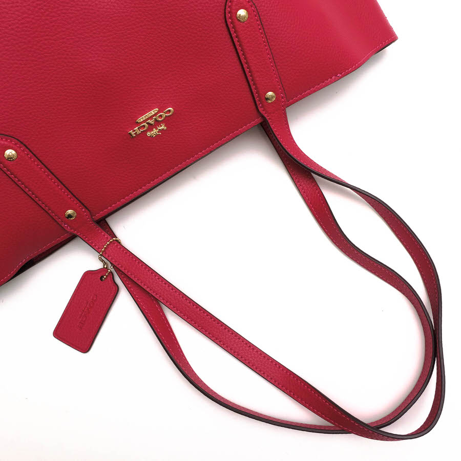 COACH 69424 Central Tote With Zip ����ȥ�� �ȡ��� ������ ���å� / ������ A4��������Ǽ�� �ڥ֥�ɥ쥶�� ���� ���ݤ� ��󥷥������Хå� �ԥ� �ȡ��ȥХå� ��ǥ�����