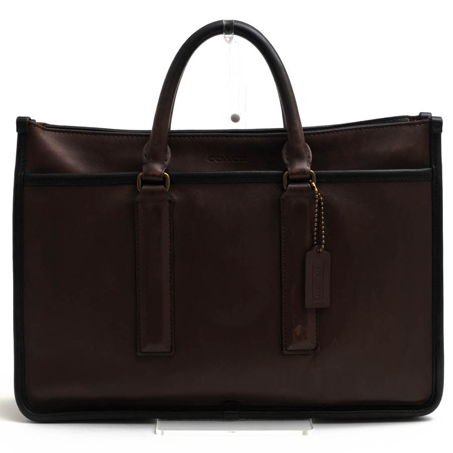 ○コーチ COACH 牛革 カウハイド ビジネスバッグ 70723 Legacy Brief レガシー ブリーフ  メンズ 【中古】 中古 COACH 70723 Legacy Brief レガシー ブリーフ / コーチ 牛革