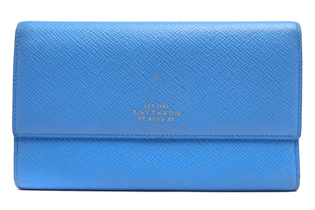 SMYTHSON Panama パナマ / スマイソン クロスグレインレザー 牛革 小銭 SMYTHSON Panama パナマ / スマイソン クロスグレインレザー 牛革 小銭