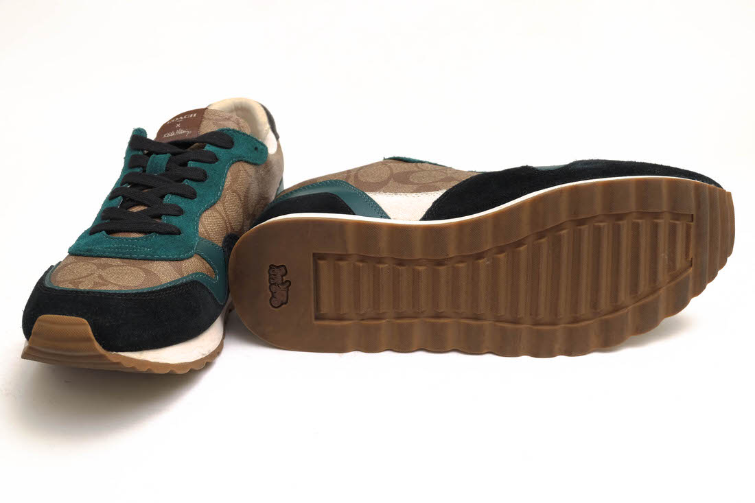 COACH FG3501 C142 Runner / コーチ シグニチャー柄 Keith Haring キースヘリング ベージュ ローカットスニーカー メンズ-ブランディング
