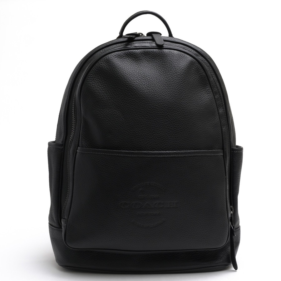 COACH C5388 THOMPSON BACKPACK �ȥ�ץ��� / ������ �Хå��ѥå� �ڥ֥�ɥ쥶�� ���� �Ρ���PC��Ǽ�� ���ܳ� �����󥯥쥶�� �֥�å� �� ���å� ���
