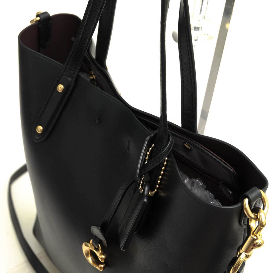 COACH 78217 Central Shopper Tote セントラル ショッパートート / コーチ リファインドカーフ 牛革 2WAY