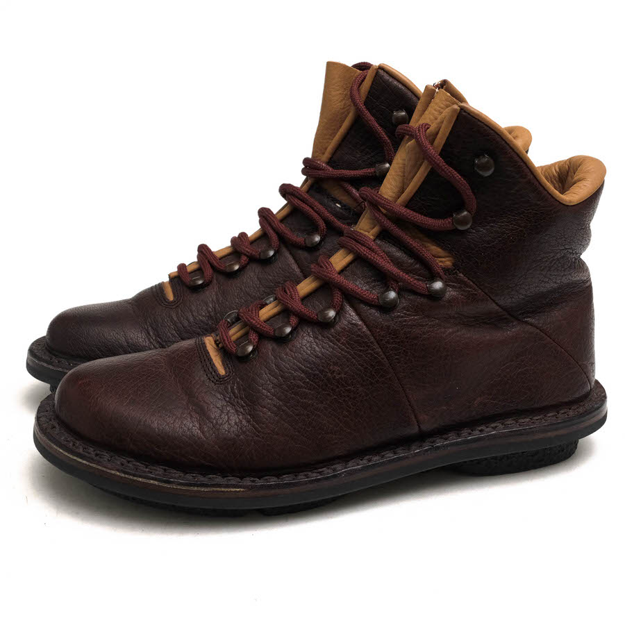 trippen レースアップブーツ 39 ダークブラウン trippen ALPIN / トリッペン ダークブラウン 焦げ茶 レースアップ