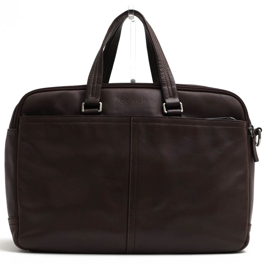 ○コーチ COACH 牛革 カーフ ビジネスバッグ F70707 Lexington Commuter レキシントン コミューター  メンズ 【中古】 中古 COACH F70707 Lexington Commuter レキシントン コミューター / コーチ