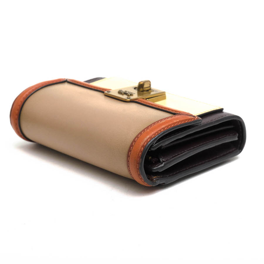 COACH 89242 Hutton Wallet In Colorblock ハットン / コーチ ターンロック金具 リファインドカーフ ...