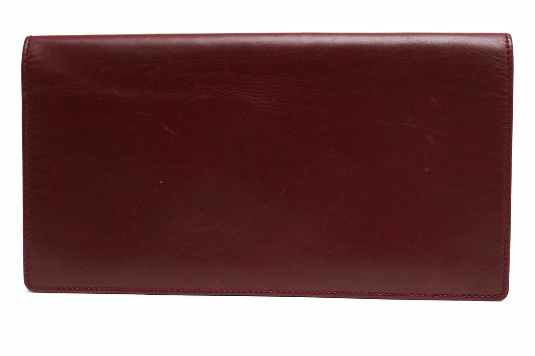GUCCI / グッチ 牛革 カーフ ヴィンテージ品 小銭入れなし 札入れ 