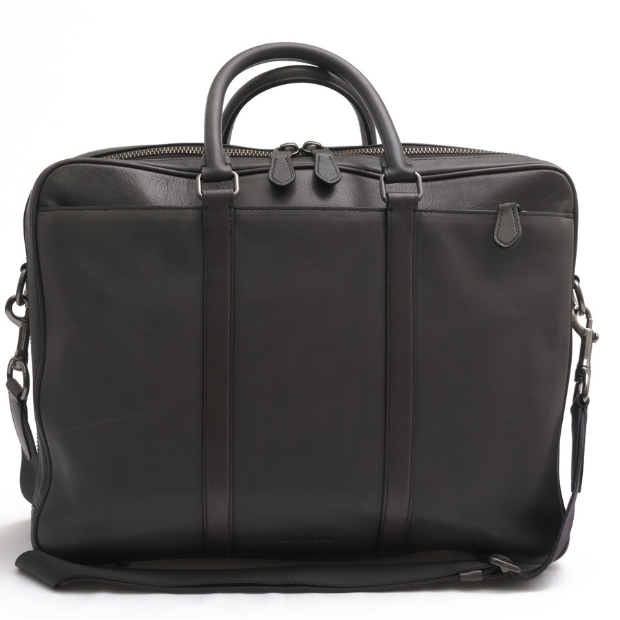 COACH 23791 Metropolitan Double Zip Business Case メトロポリタン
