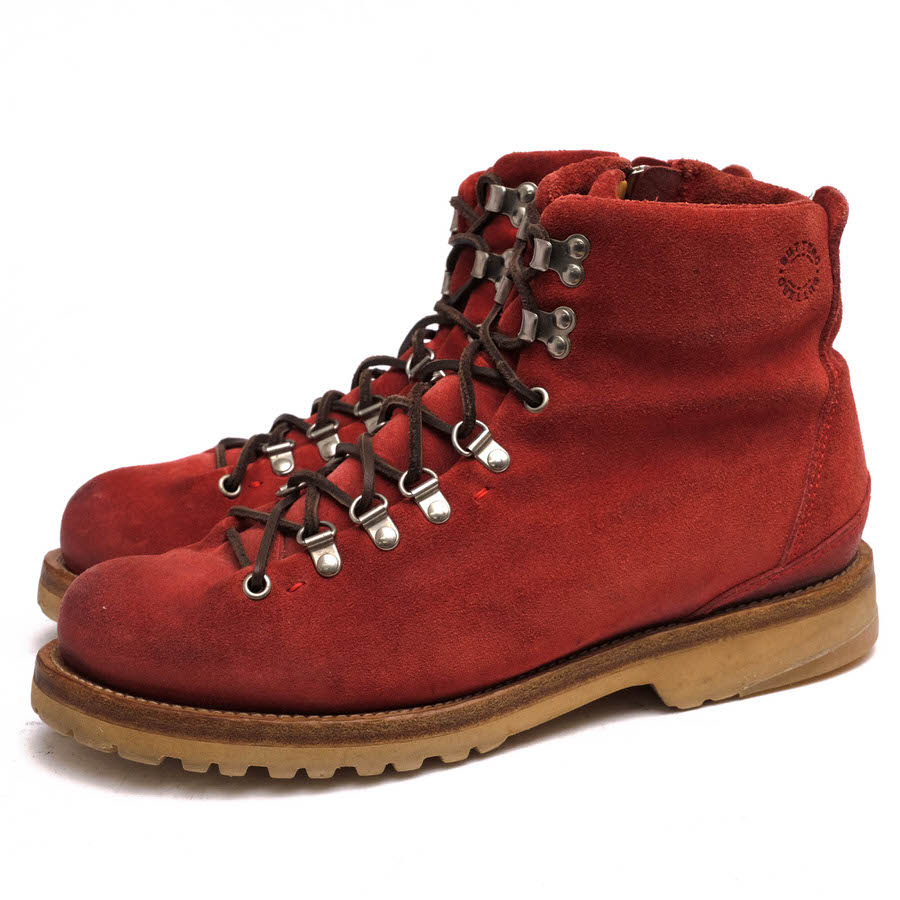 ブッテロ マウンテンブーツ 26.5サイドジップ ビブラムソール BUTTERO B4950 SIDEZIP MOUNTAIN BOOTS / ブッテロ 牛革 Vibramソール