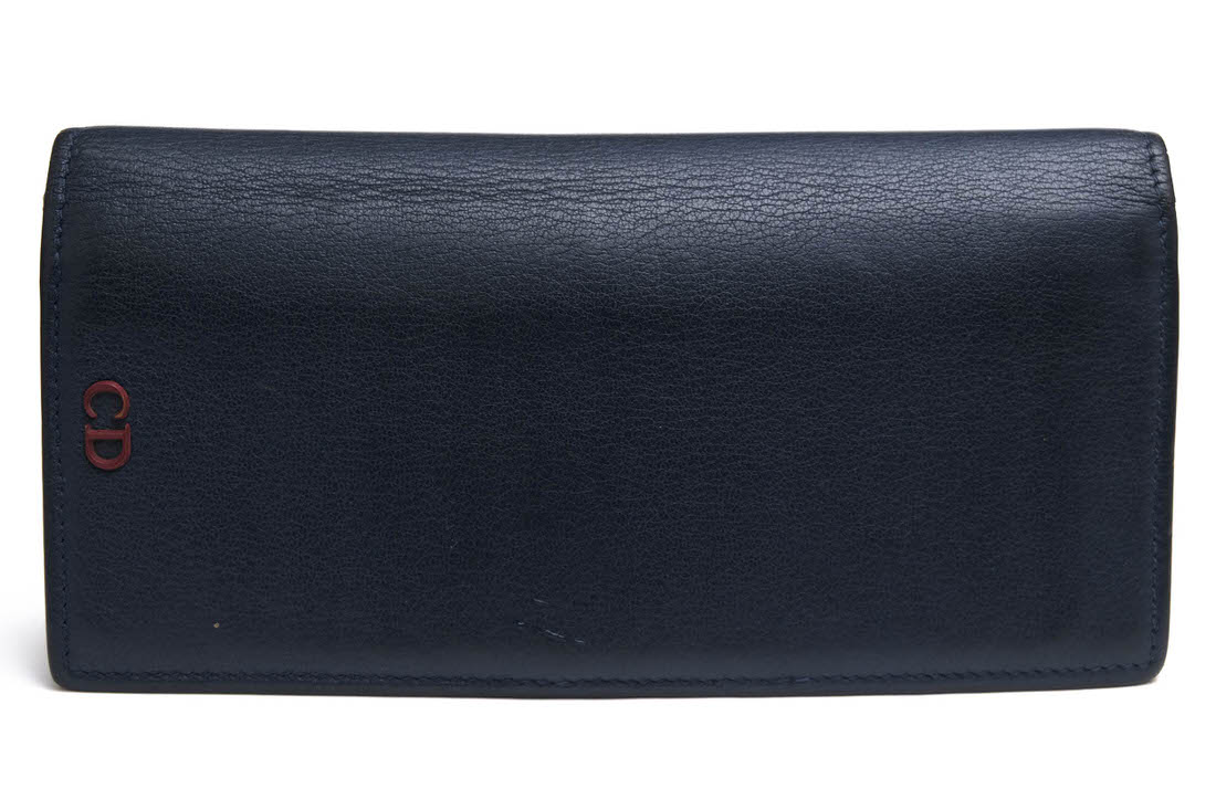 Dior HOMME / ディオールオム CDロゴ 牛革 カーフ 小銭入れあり 二