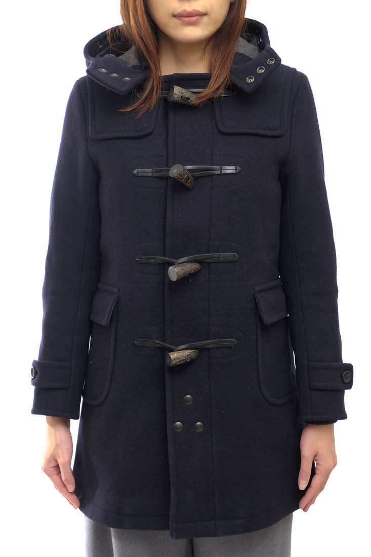 希少！！美品！！ USA製 ダッフルコート Sサイズ　ネイビー 定番】CUBABEACH トリプルパイル ダッフルコート （ダッフル