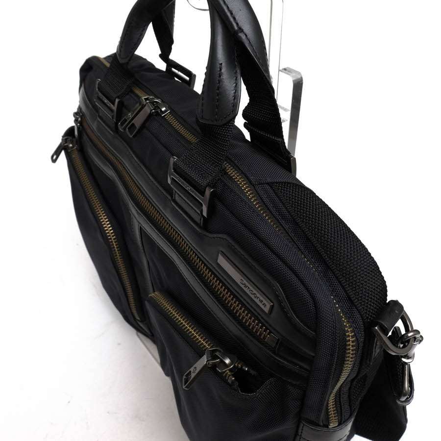 Samsonite 104189 Effi-Tec Briefcase S ���ե��ƥå� �֥꡼�ե�����S / ���ॽ�ʥ��� �ޥ���ĥ �����ǥ��Хꥹ�ƥ��å��ʥ����� 2WAY ���������Хå� �Ρ���PC��Ǽ�� �ͥ��ӡ� �� �ӥ��ͥ��Хå� ���