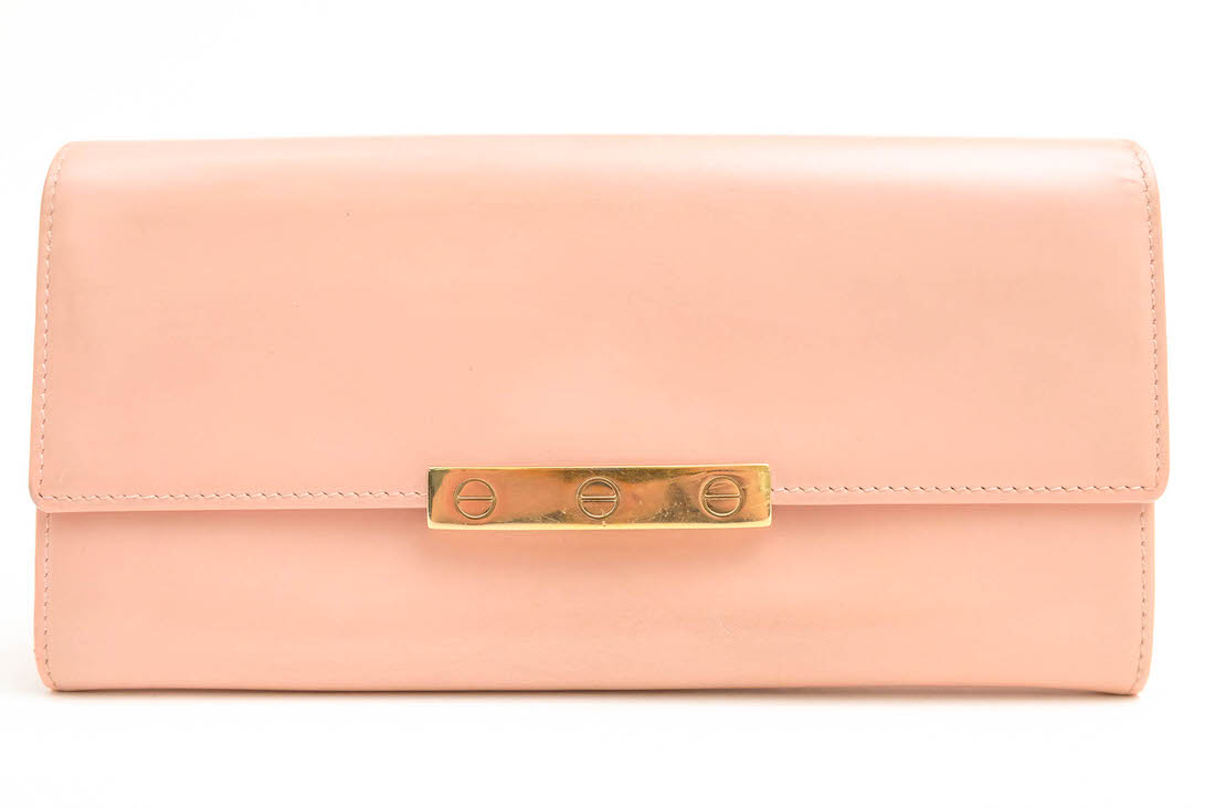 Cartier L3000746 LOVE ラブ / カルティエ ビスモチーフ 牛革 カーフ