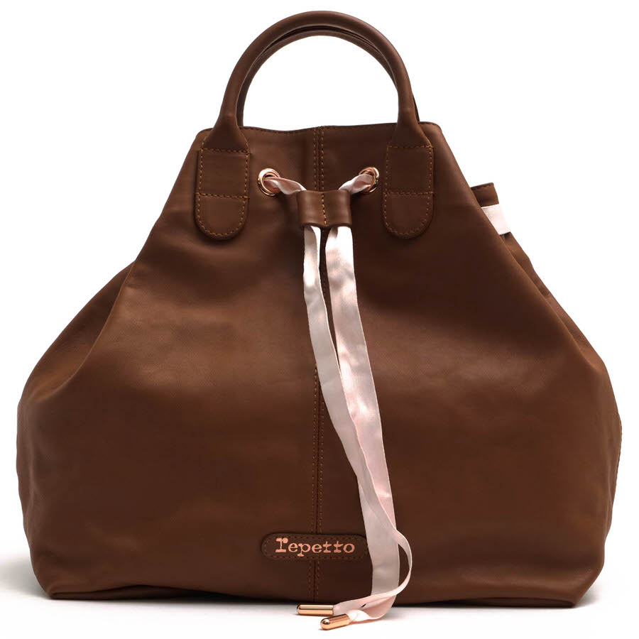 Repetto Tote Arabesque アラベスク / レペット 巾着型 牛革 カーフ