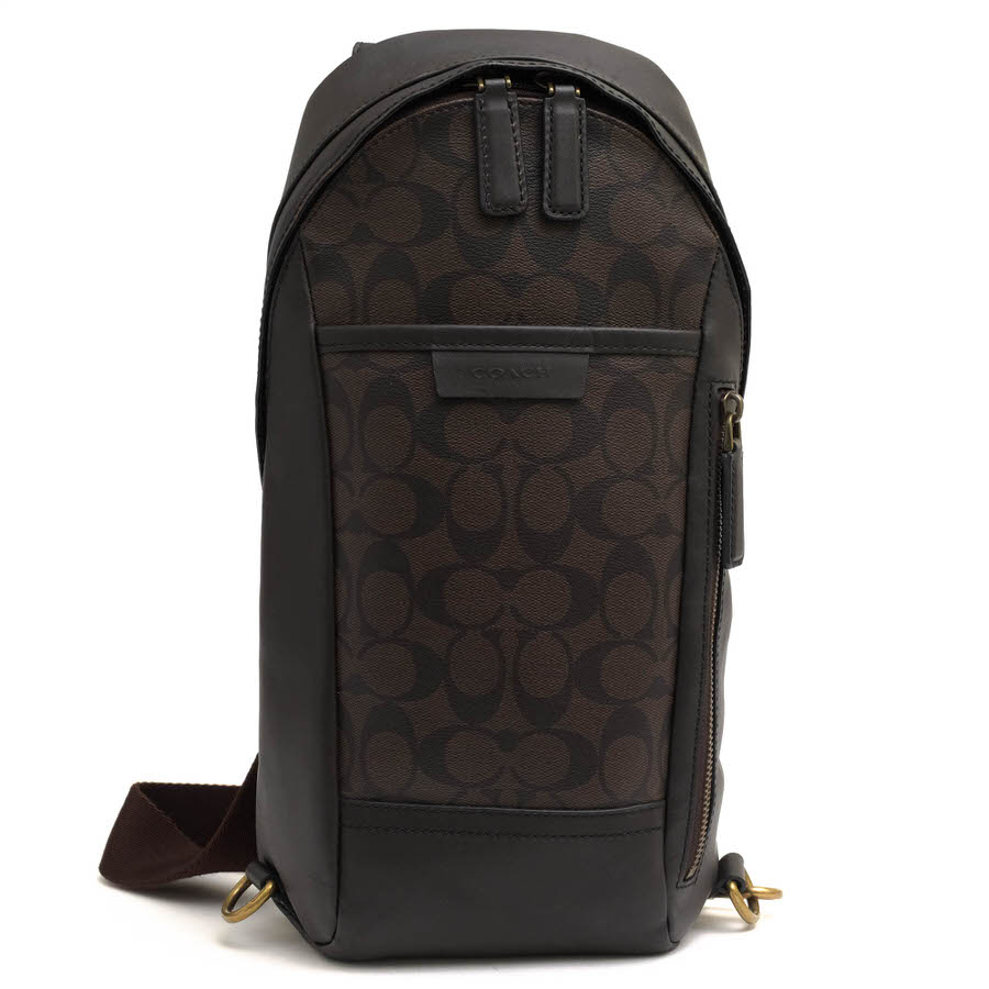 COACH 70858 Bleecker Signature Convertible Sling Pack ブリーカー 