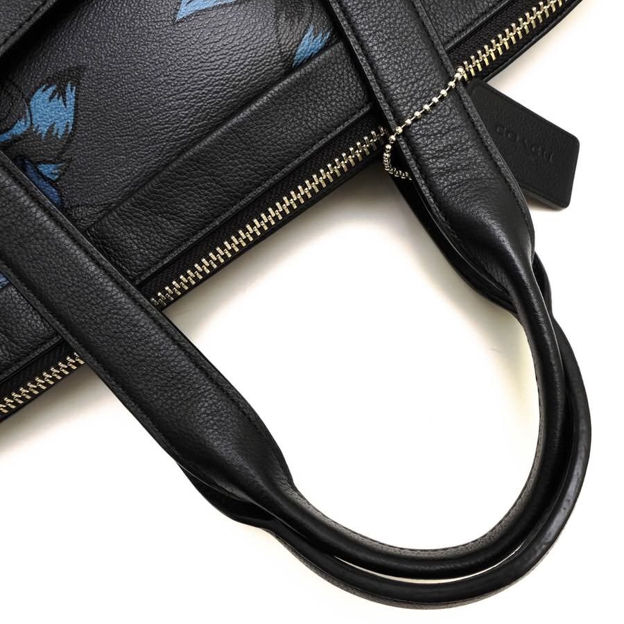 COACH F28635 Hamilton Bag With Hawaiian Lily Print �ϥߥ�ȥ� / ������ �����ƥ��󥰥����Х� ������ ���� �Ρ���PC��Ǽ�� 2WAY ���������Хå� �ͥ��ӡ� �� �ӥ��ͥ��Хå� ���