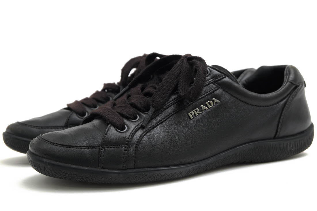 PRADA 3E5620 PIUMINO ROSO PIUMA / プラダ 羊革 ブラック 黒