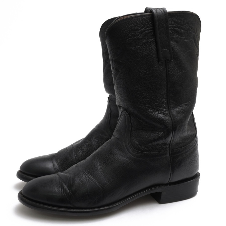 Lucchese T008202 / ルケーシー 2000 天然皮革 ブラック 黒 ウエスタン