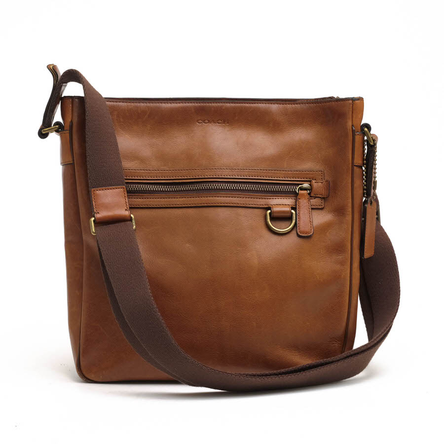 [希少] COACH コーチ マンハッタン ショルダーバッグ ビジネス COACH 70488 Bleecker Leather Field Bag ブリーカー フィールド