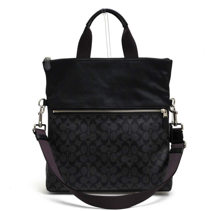 COACH F54774 Charles Foldover Tote In Signature チャールズ 
