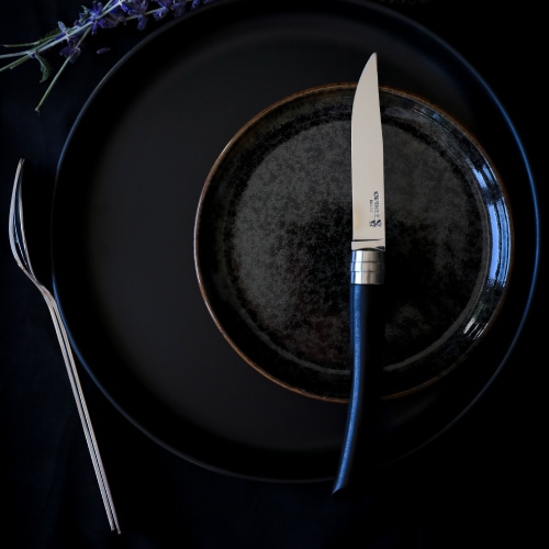 フレンチ シルバープレート／エボニーハンドル ナイフ４本セット Table Chic 4セット エボニー | OPINEL,カトラリー,テーブル