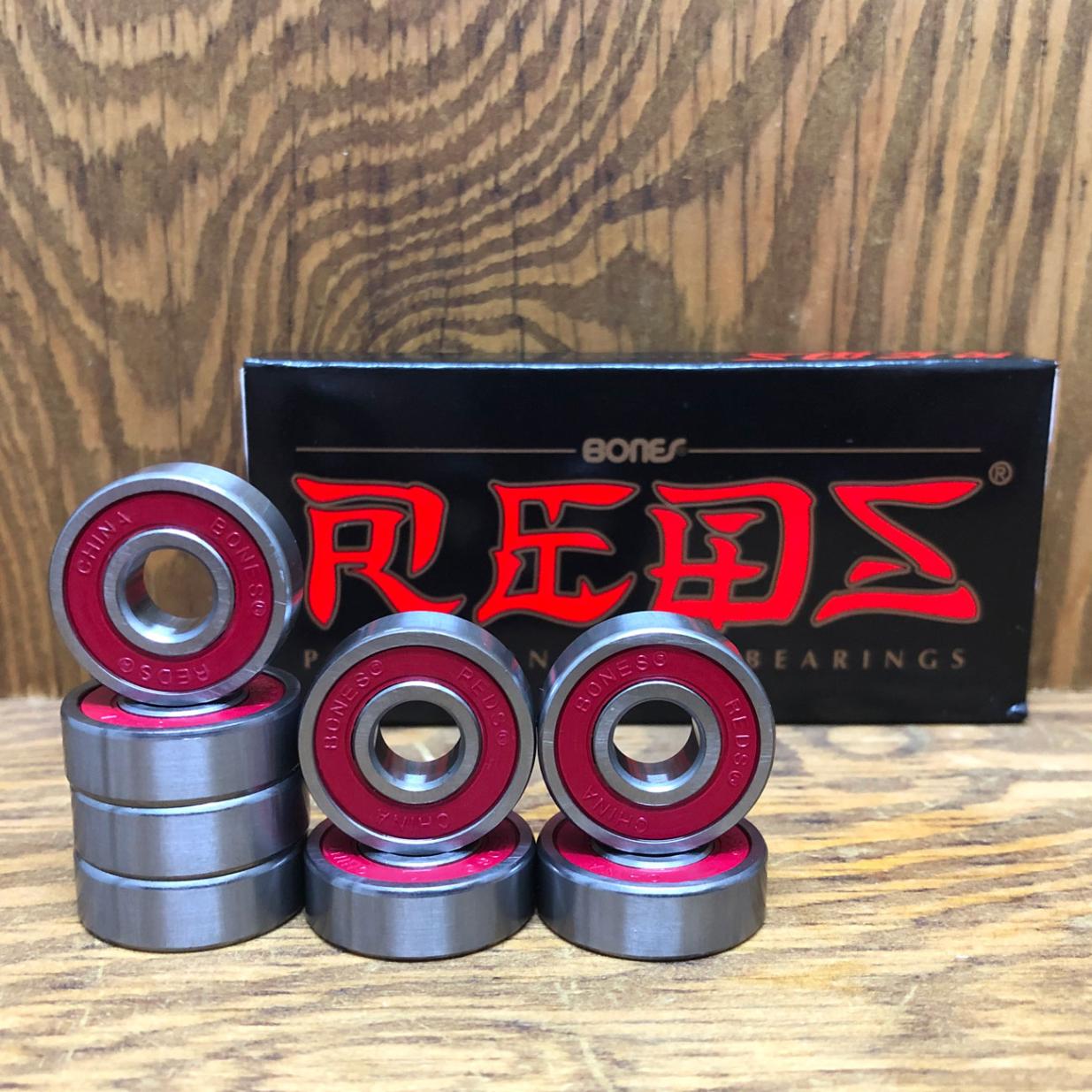 【中国製】BONES BEARINGS REDS