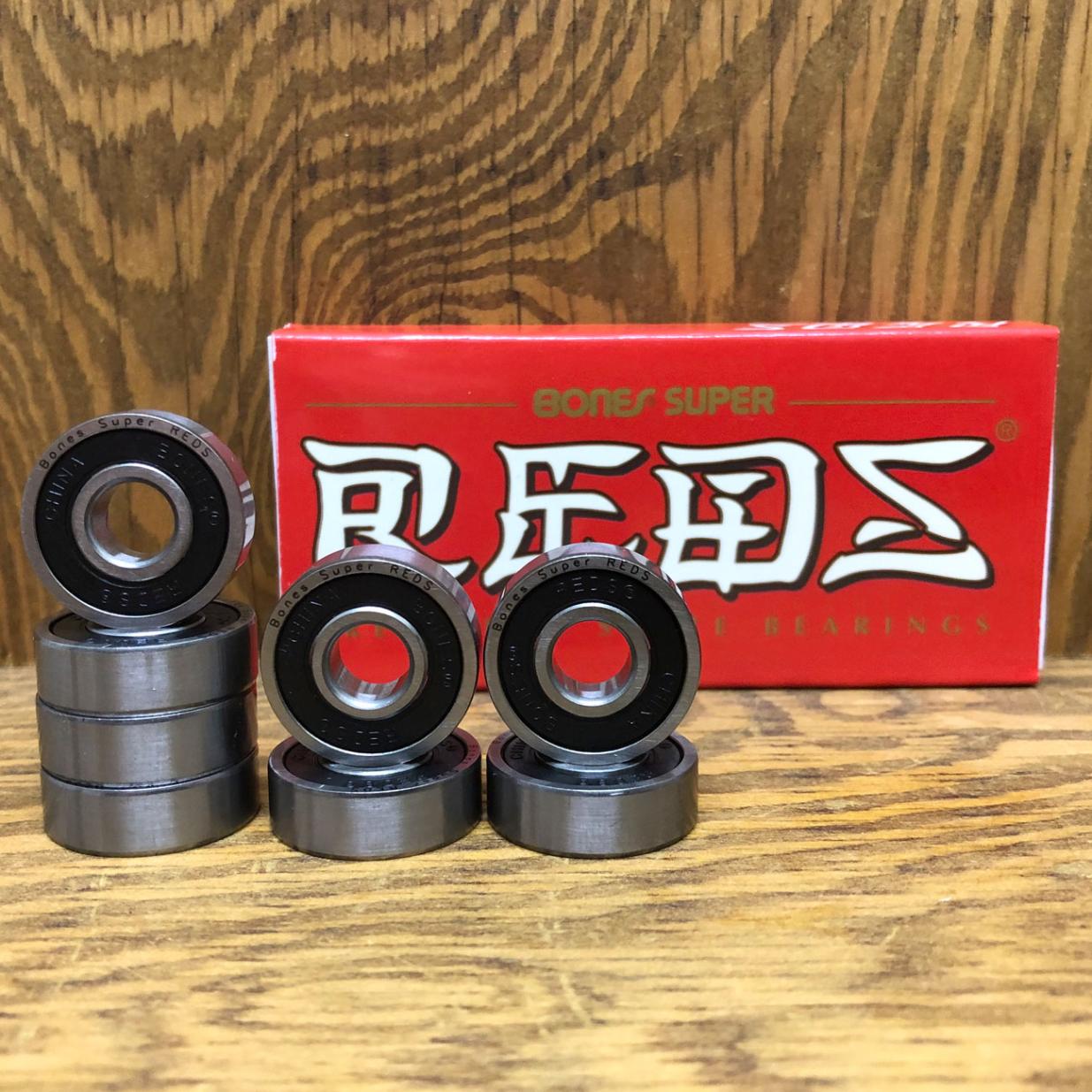 【中国製】BONES BEARINGS SUPER REDS