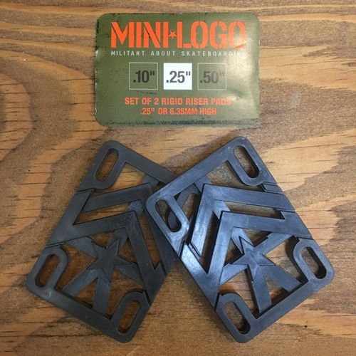 MINILOGO RISER PADS 1/4