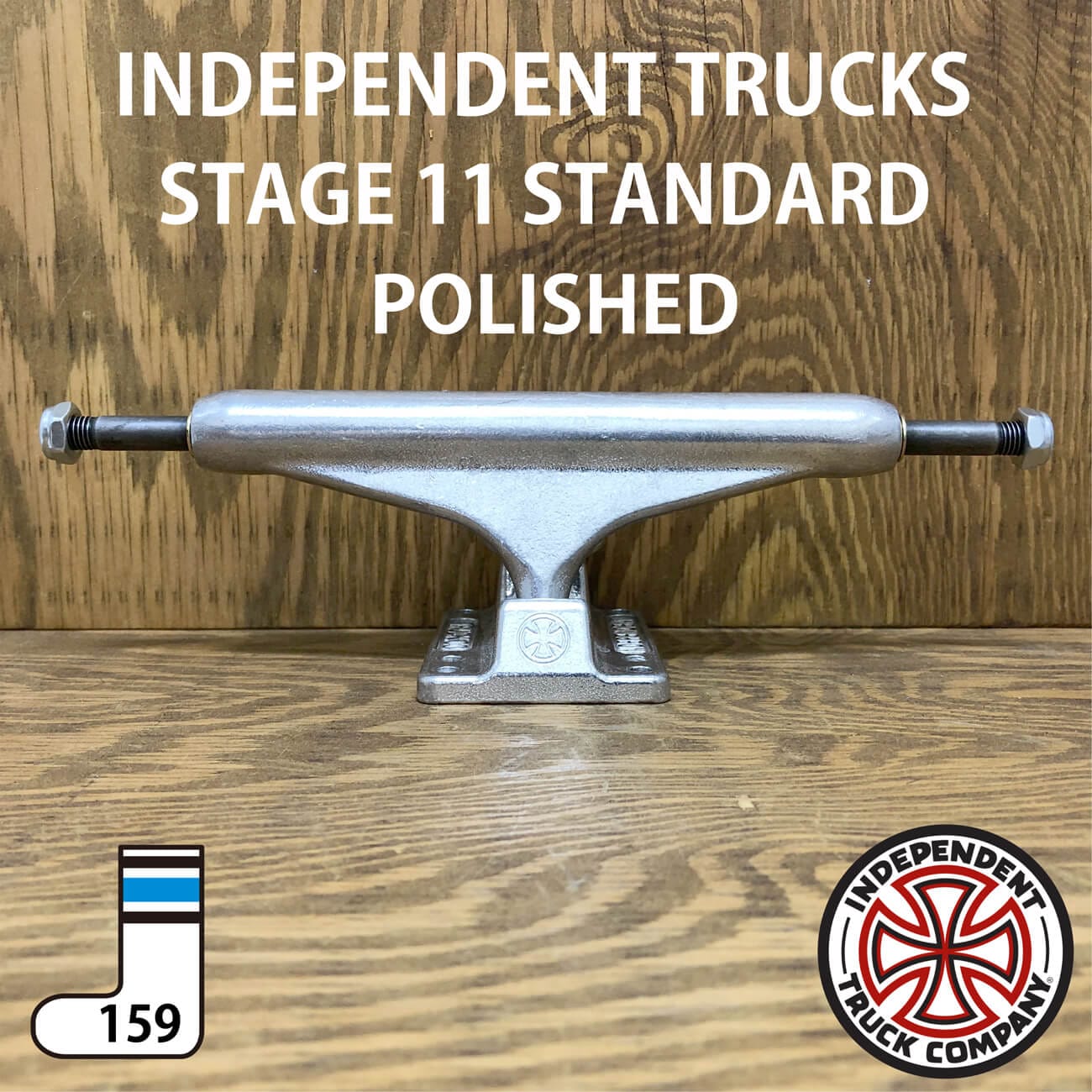 INDEPENDENT STAGE11 POLISHED STANDARD TRUCKS 159