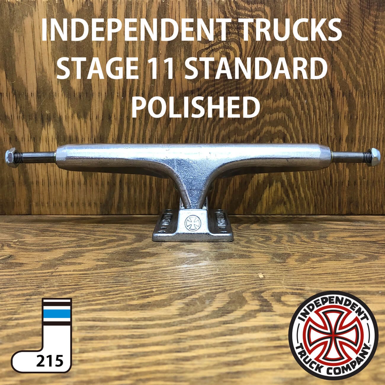 INDEPENDENT STAGE11 POLISHED STANDARD TRUCKS 215｜INDEPENDENT
