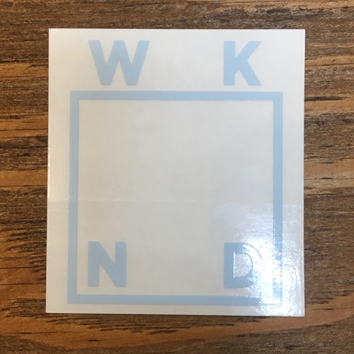 WKND LOGO STICKER