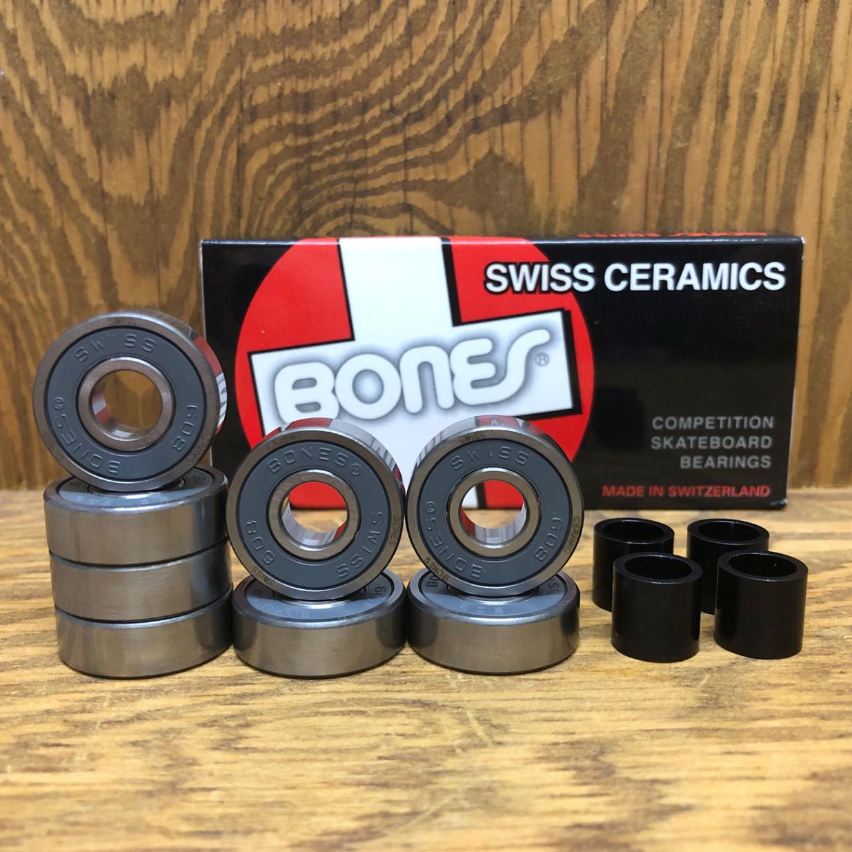 スイス製】BONES BEARINGS SWISS CERAMICS｜SKATEBOARD｜スケート