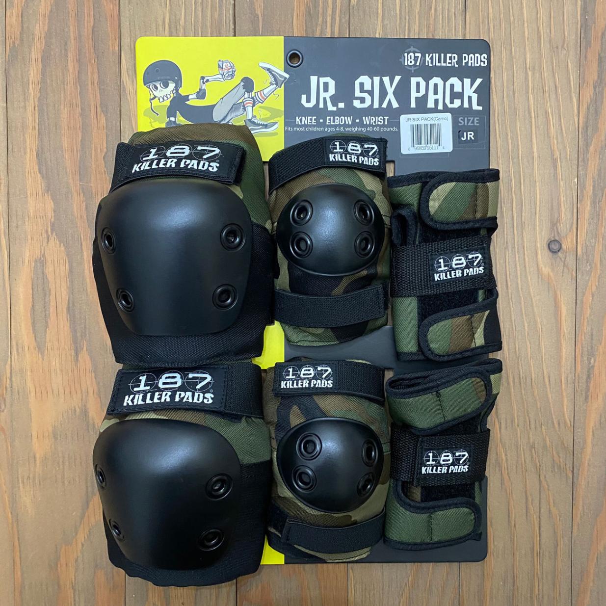 187 KILLER PADS JUNIOR PAD SET 【プロテクター/手首・肘・膝パッド