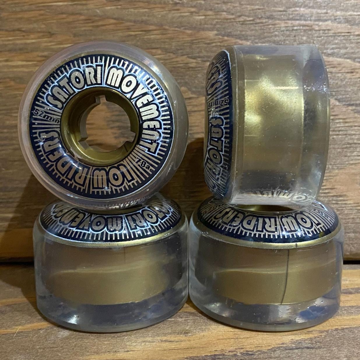 SATORI LOW RIDERS 78A 52mm GOLD