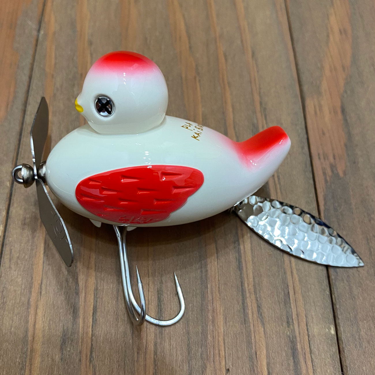 プラカイバードミニ レッドキャップ  ワンノッカー