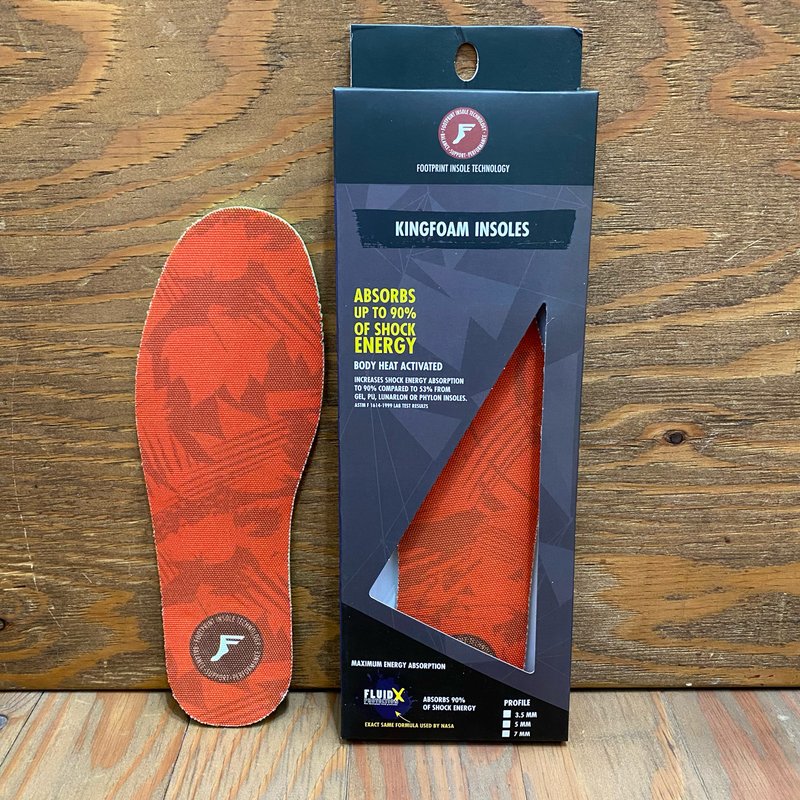 【NEW】FP KINGFOAM INSOLES 5mm RED CAMO FLAT
