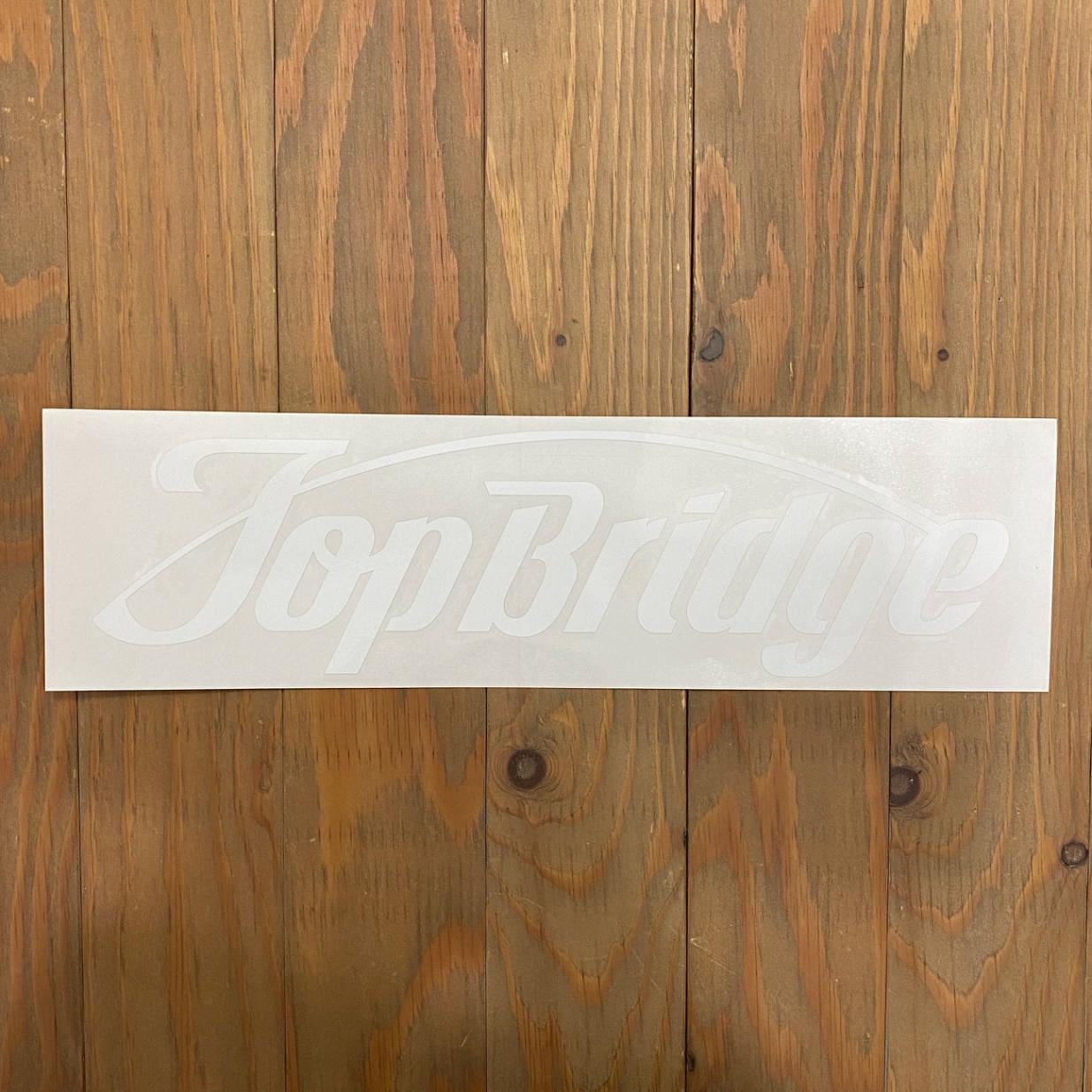 TOPBRIDGE カッティングステッカー ビックサイズ