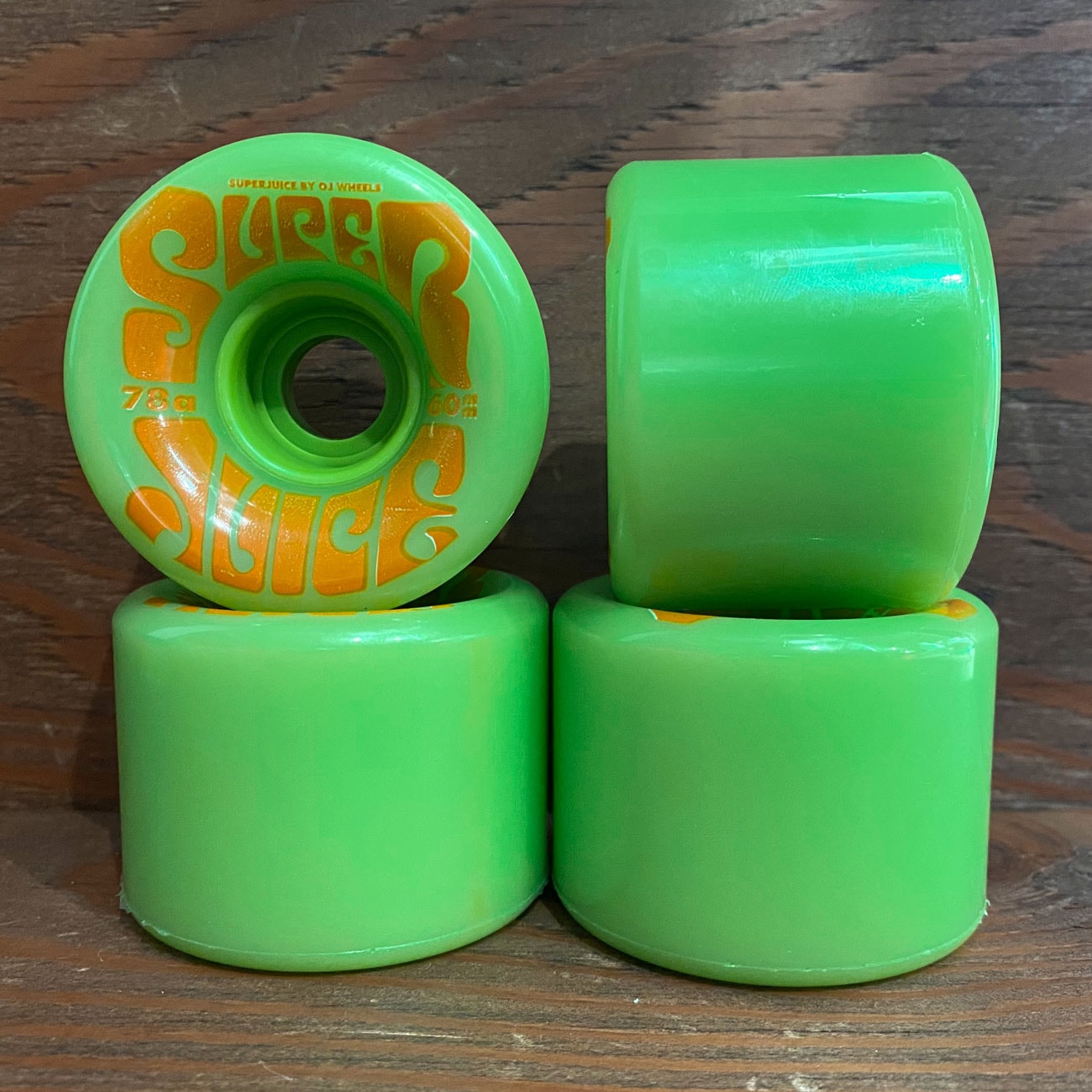 OJ WHEELS SUPER JUICE 78A 60mm GREEN