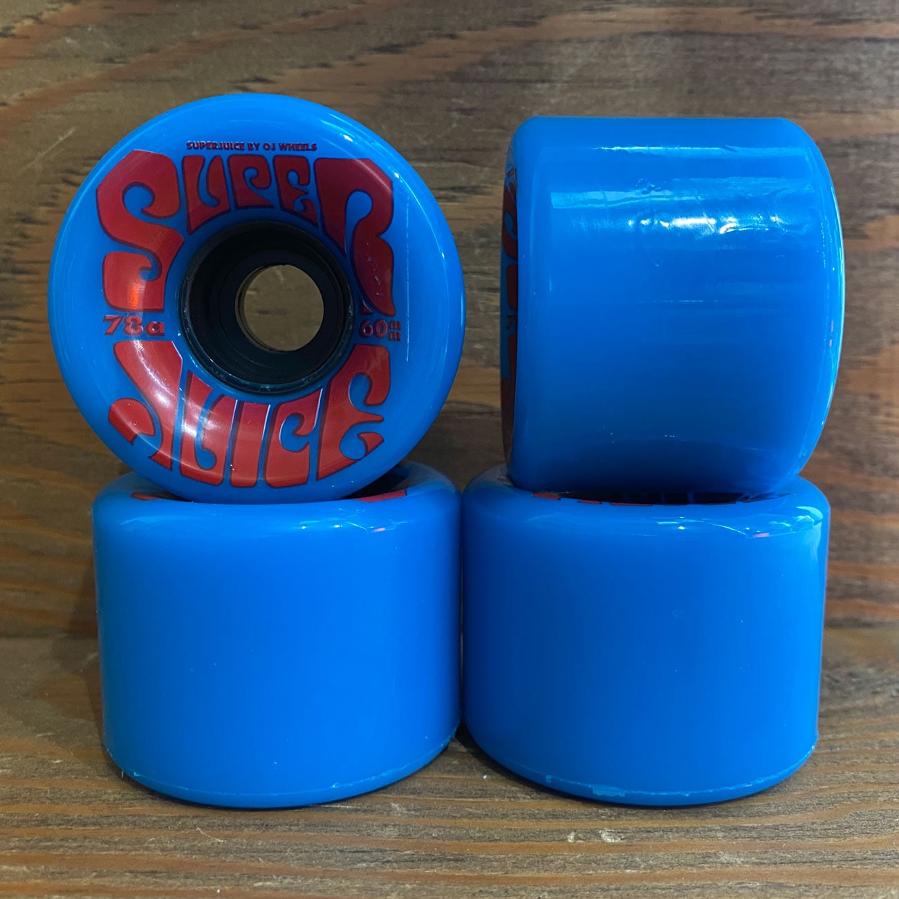 OJ WHEELS SUPER JUICE 78A 60mm BLUE