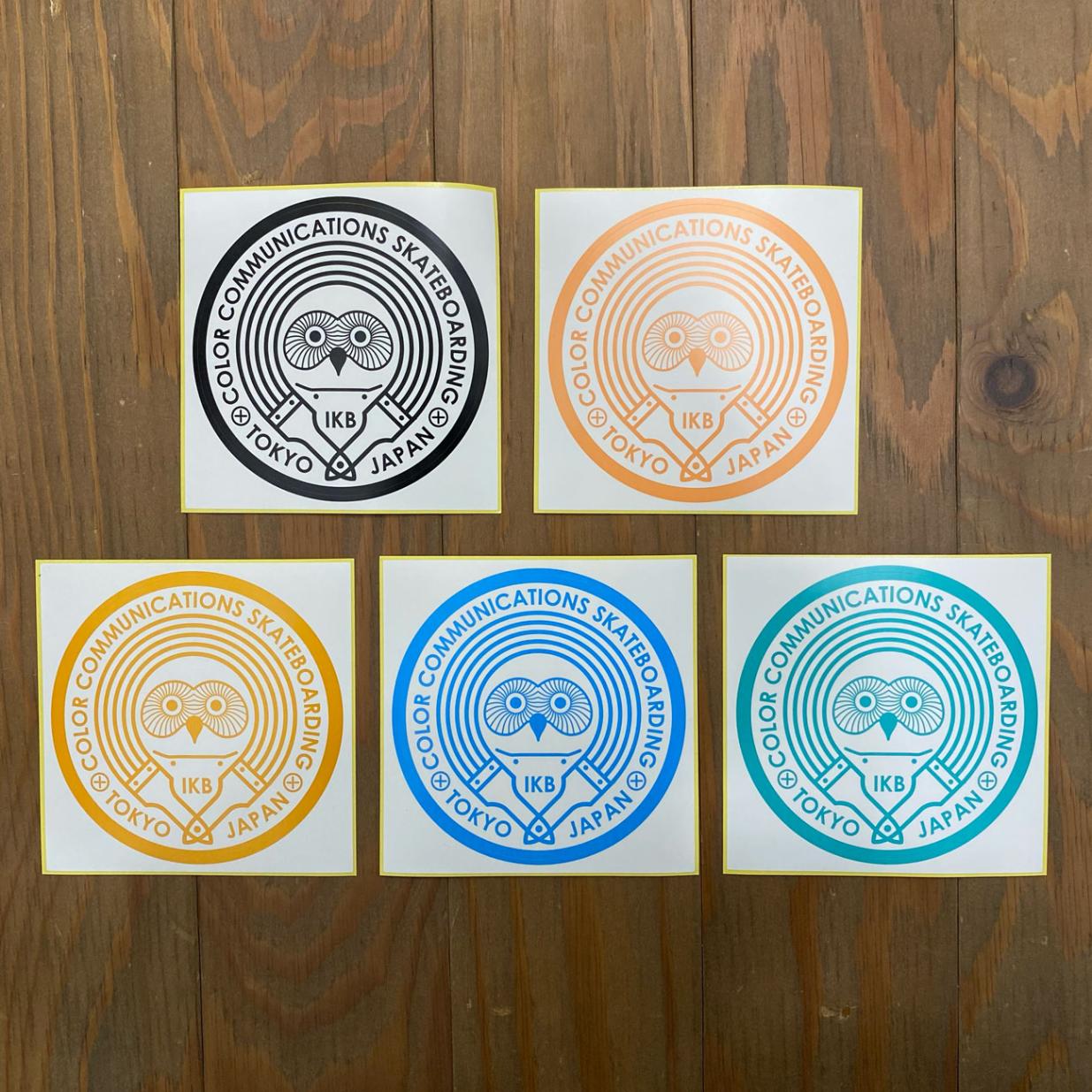 COLOR COMMUNICATIONS OWL IKB STICKER