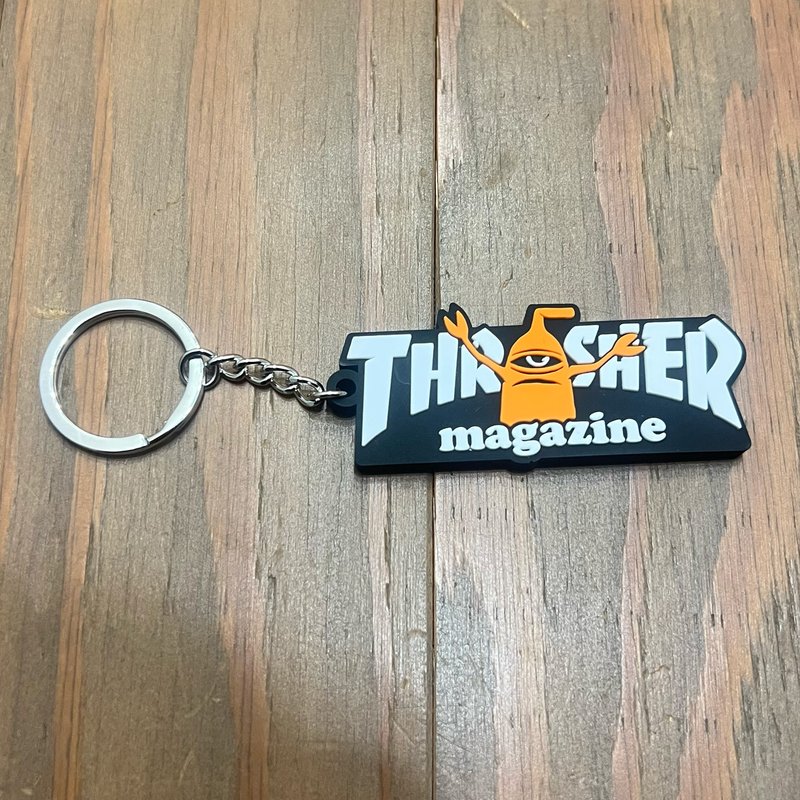 THRASHER x TOY MACHINE 3 KEYCHAIN｜THRASHER｜スケートボード通販