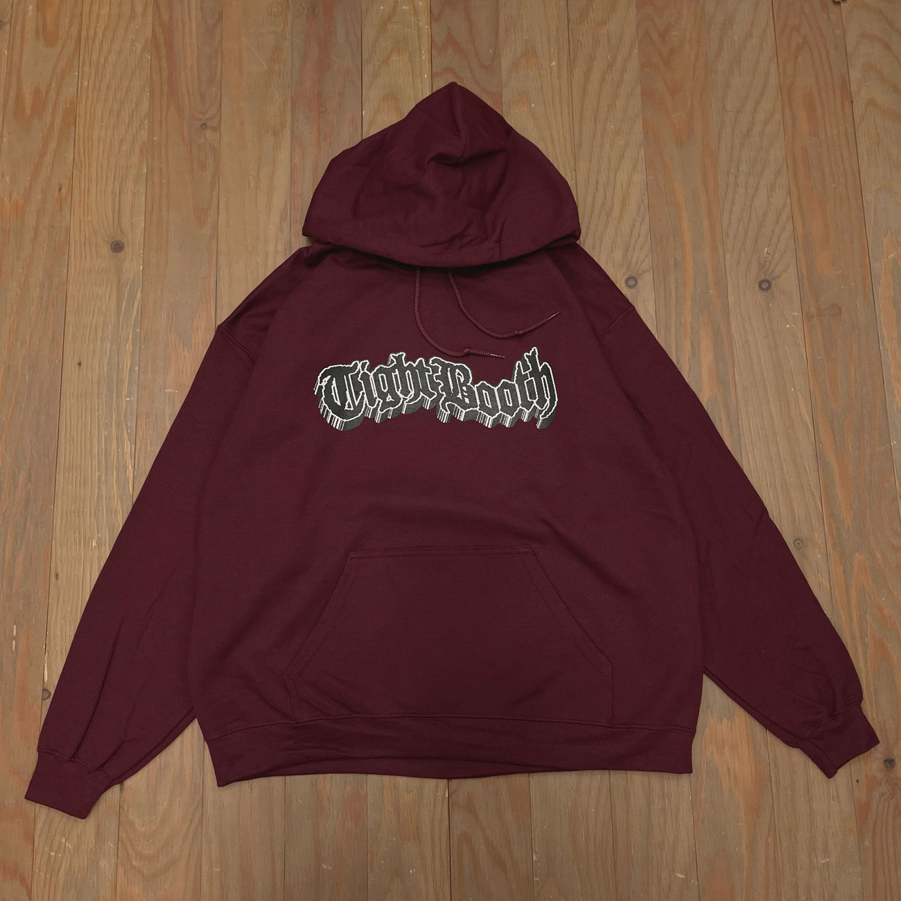 TIGHTBOOTH 3D LOGO HOODED SWEAT SHIRT