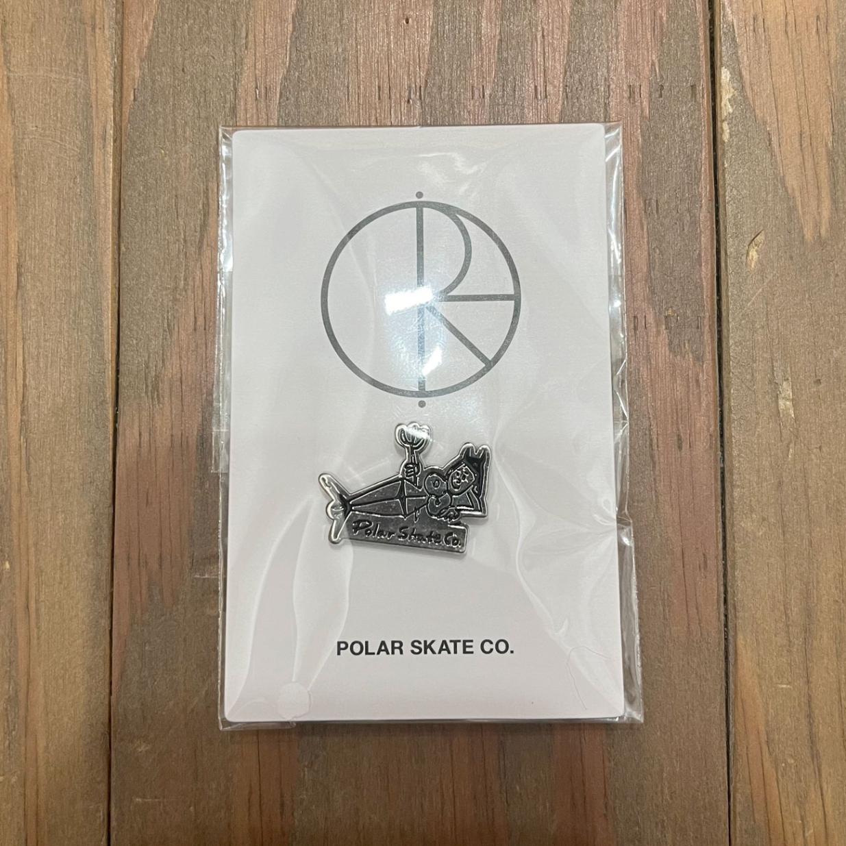 POLAR DEVIL WOMAN SILVER PIN