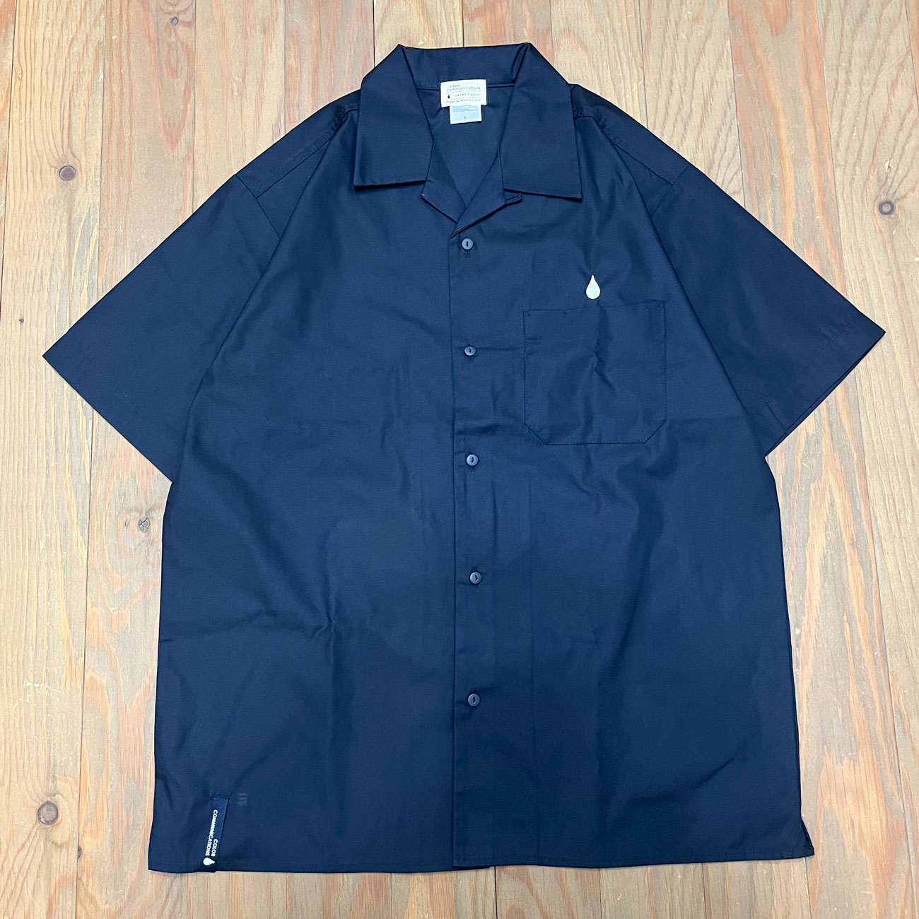 COLOR COMMUNICATIONS DRIP EMB TC TWILL SHORT SLEEVE SHIRT