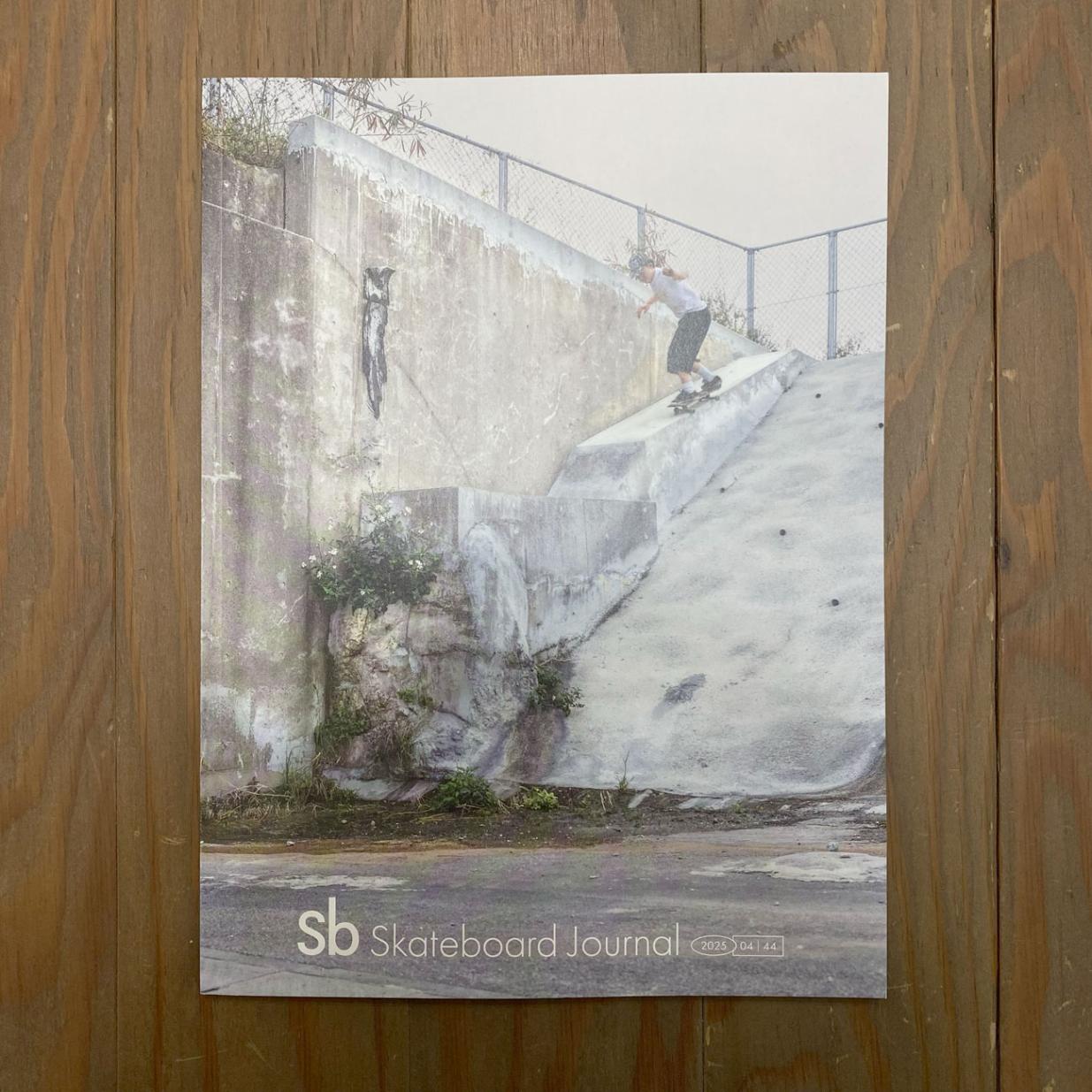 Sb Skateboard Journal Issue #44 鎧碧斗とスケート禁足地