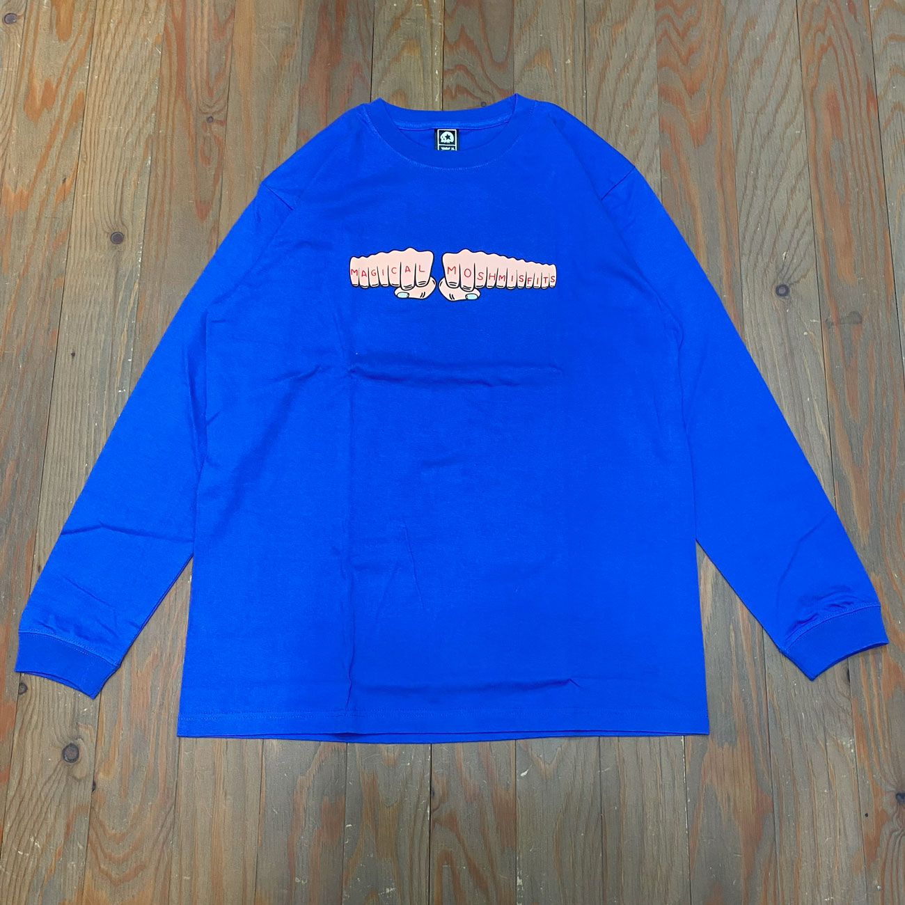 MxMxM x TOY MACHINE MAGICAL MOSH FIST LONG TEE