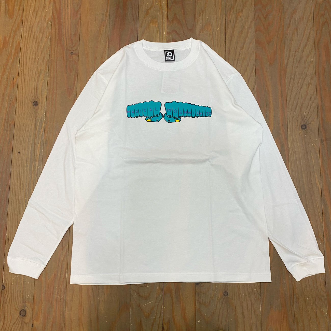 MxMxM x TOY MACHINE MAGICAL MOSH FIST LONG TEE
